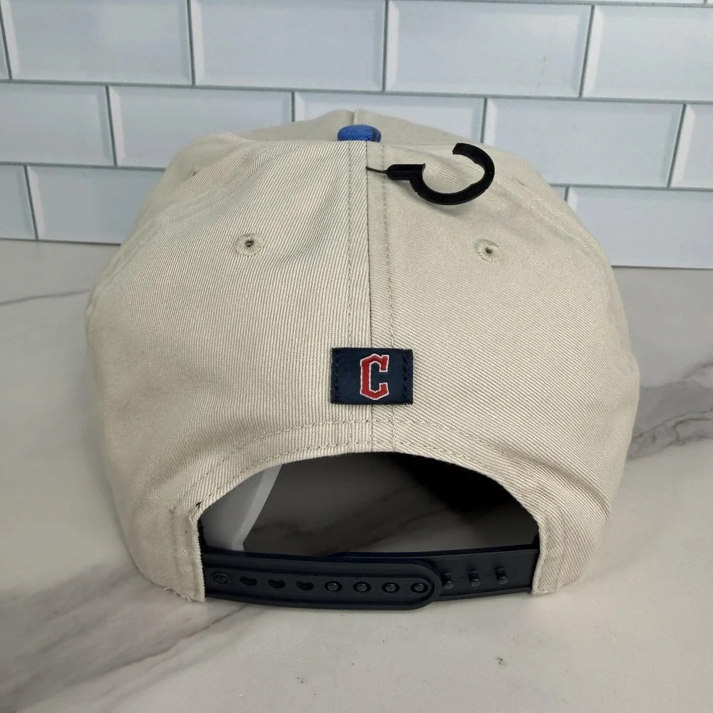 Cleveland Guardians Hat Cap Snap Back Mens One‎ Size Blue Baseball 47 Hitch NWOT